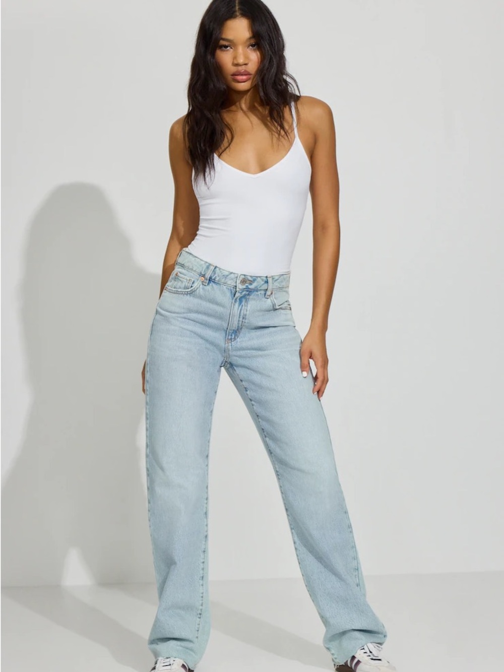 Garage Women's '90s Straight Jean Lena Blue Size 3